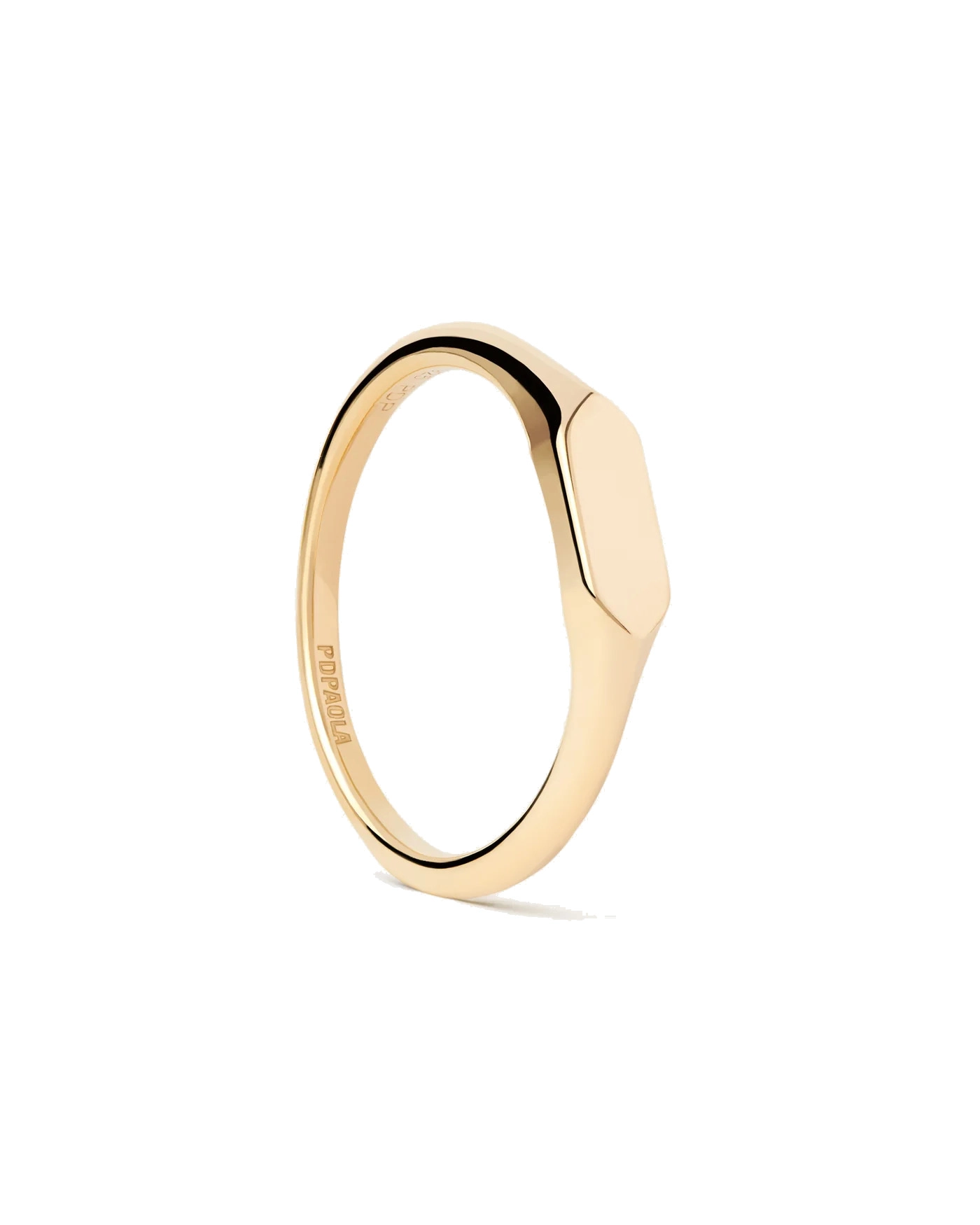 PDPAOLA 18K Gold Plated Silver Ring/ AN01-C47-16