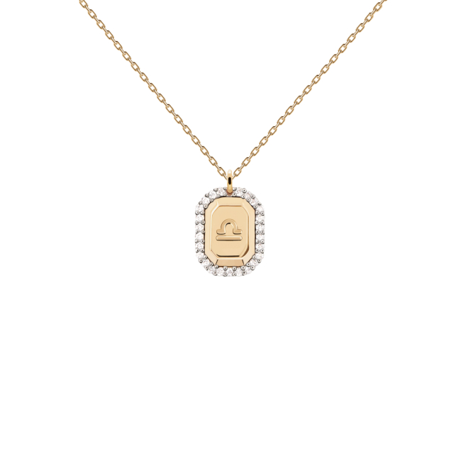 PDPAOLA 18K Gold Plated Silver Necklace/ CO01-574-U