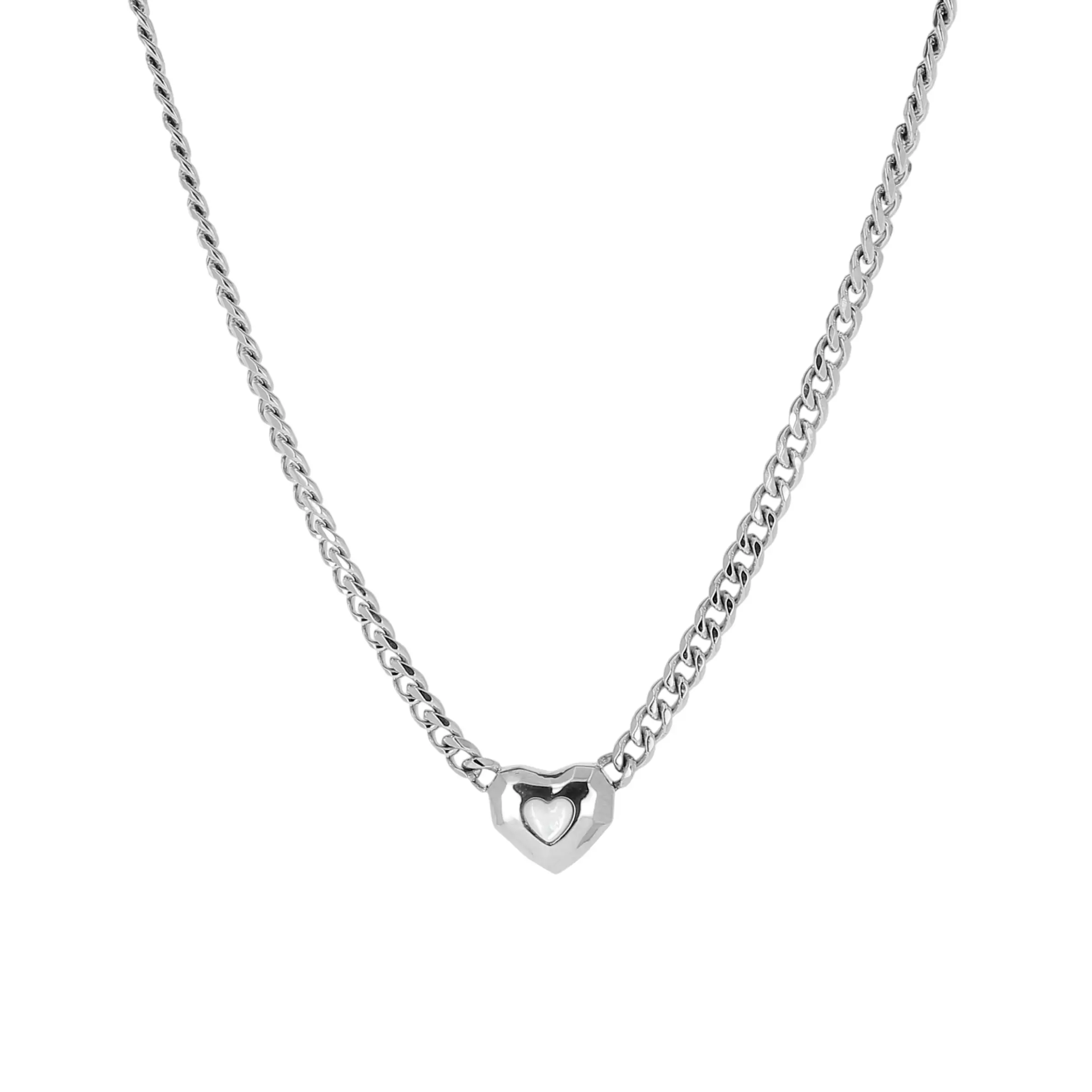 Zag Bijoux Stainless Steel Surgical Necklace/ SNS23022-00SEL