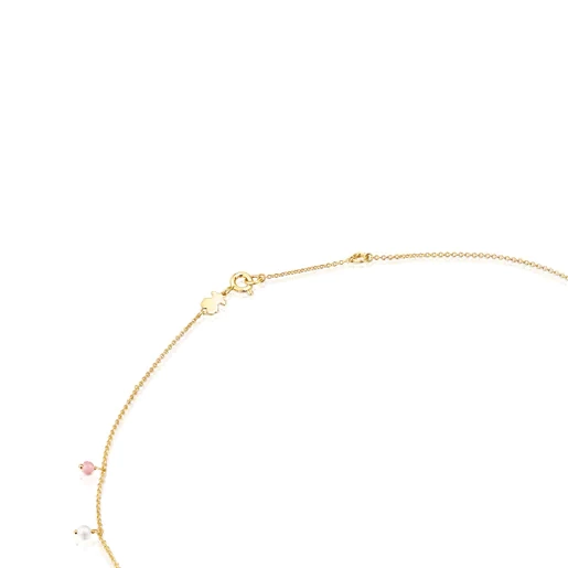 TOUS 18K Gold plated Silver Necklace/ 018152520