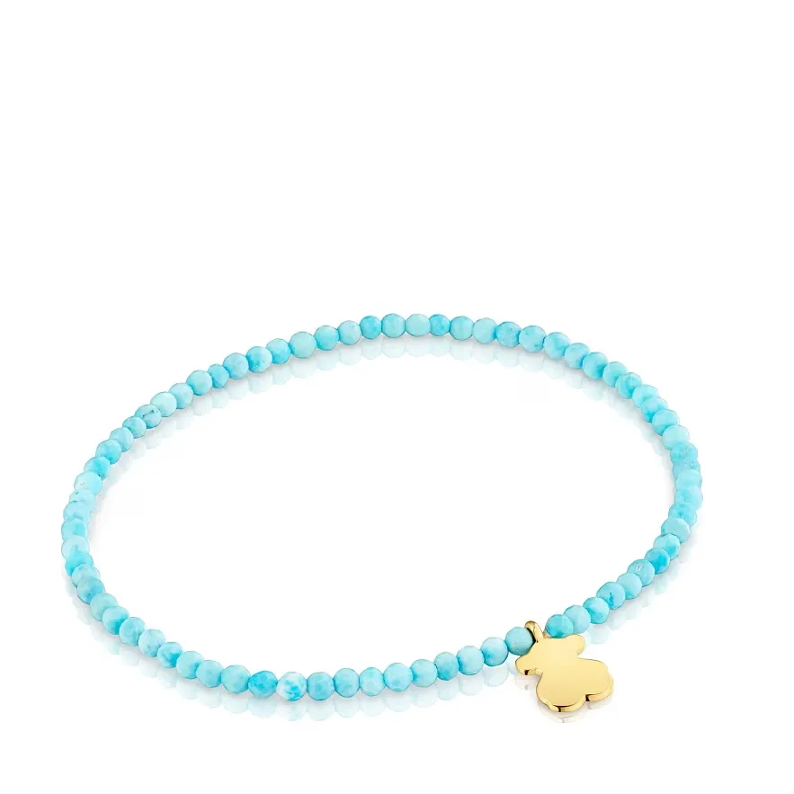 TOUS 18K Gold Plated Silver Bracelet/ 1004535800