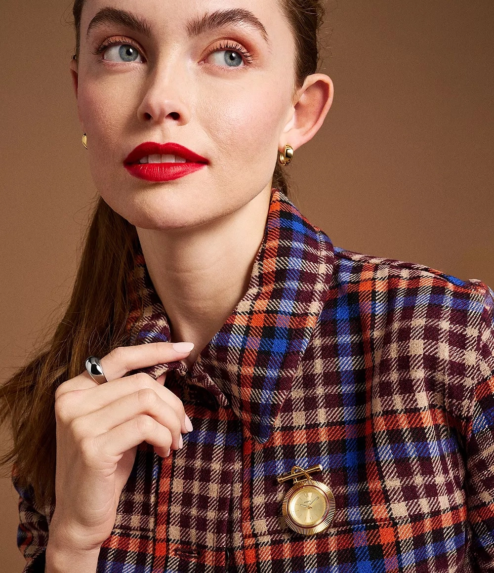 Fossil  Ladies  Brooch-watch/ ES5384