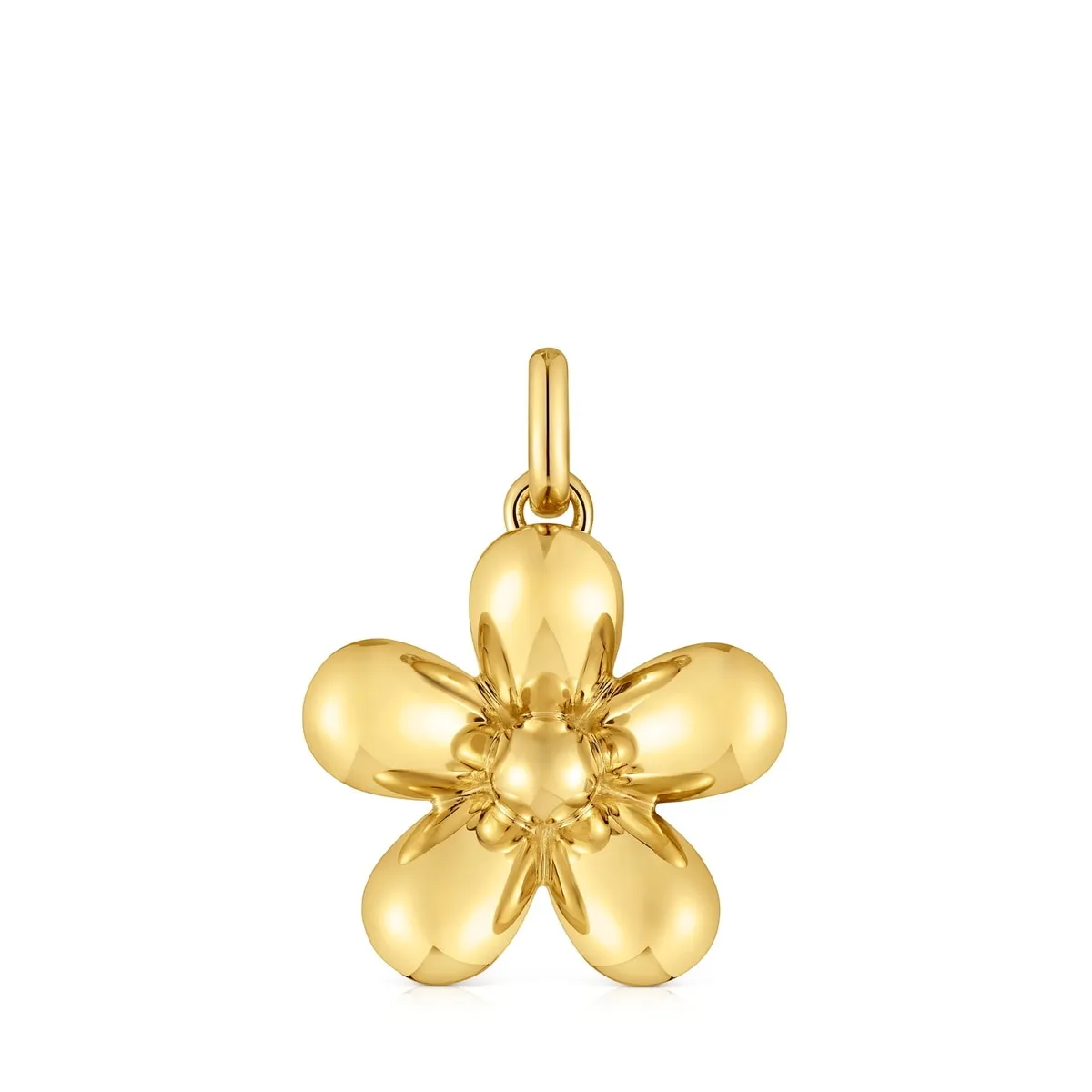 TOUS 18K Gold Plated Silver Pendant/ 1004318400