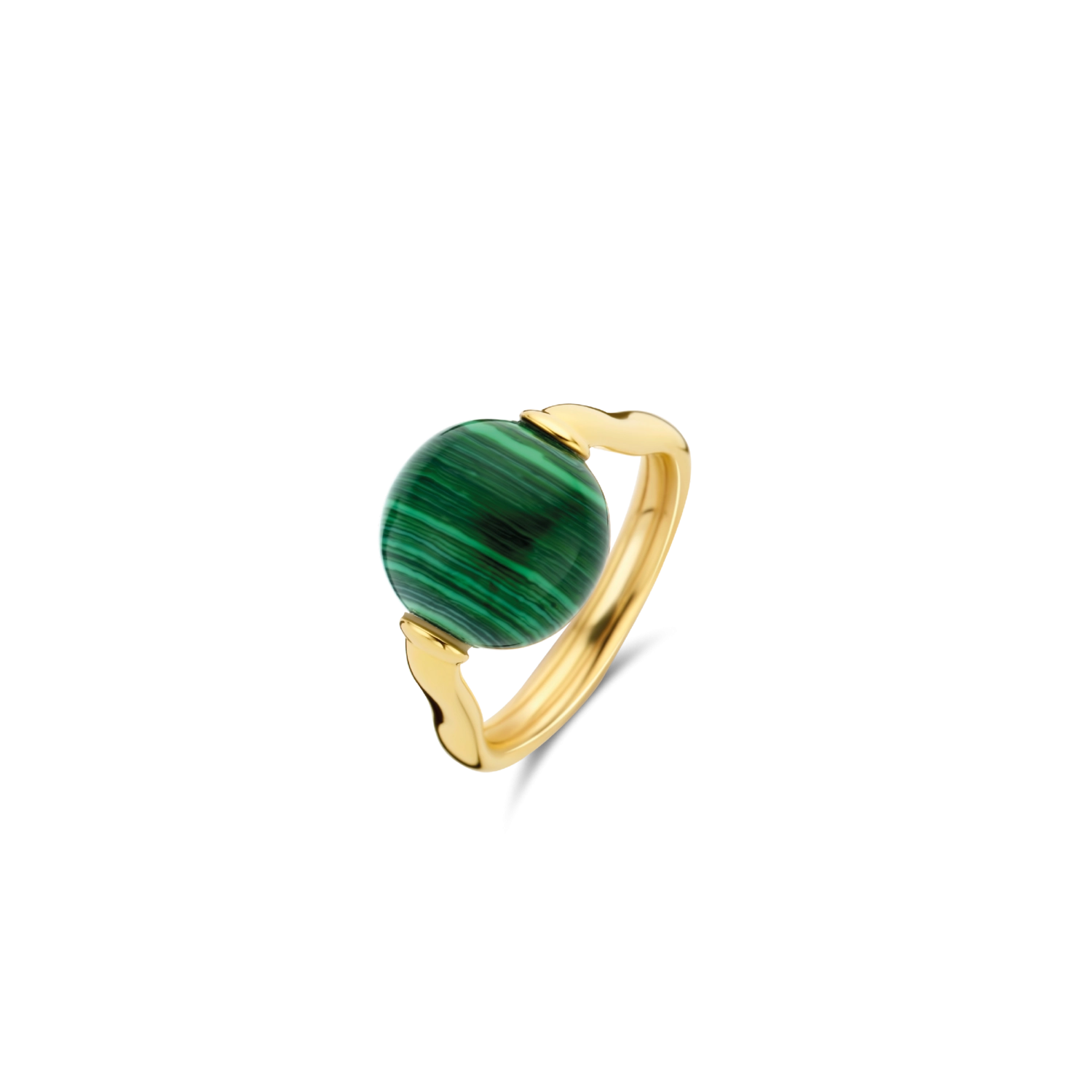 Ti Sento 14K Gold Plated Silver Ring/ 12231MA-54