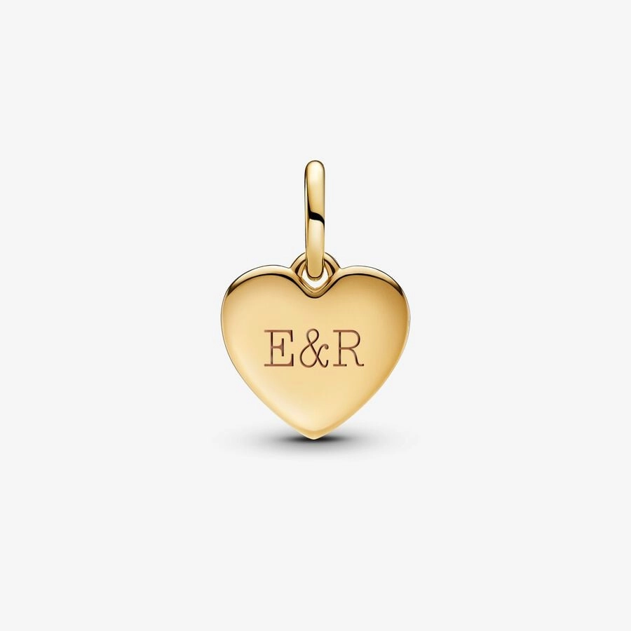 PANDORA Moments 14K Gold Plated Silver Charm/ 763604C01