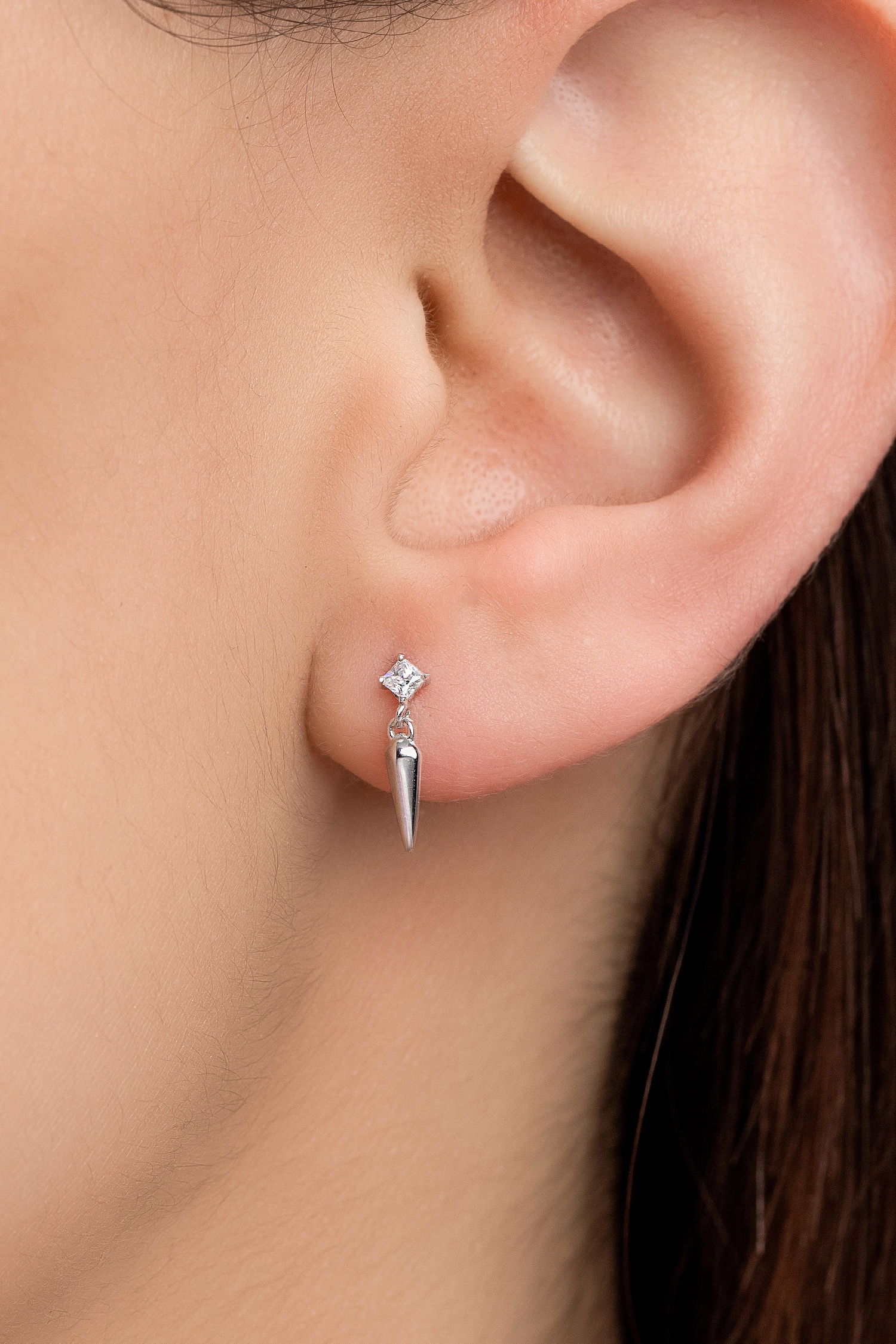 Ania Haie Silver Earring/ E041-03H-W