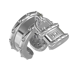 Silver Ring 18 mm / Lock5-18