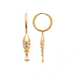 Maison de la Bijouterie 18K Ոսկեպատ Ականջօղ/ 2682405