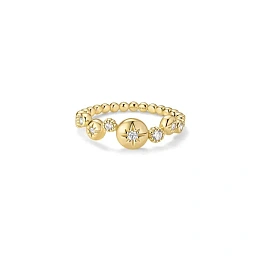 Ania Haie 14K Gold Plated Ring/R074-02G-58