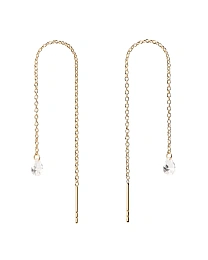 PDPAOLA 18K Ոսկեպատ Արծաթյա Ականջօղ/ AR01-876-U