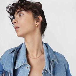 TOUS Արծաթյա Վզնոց 18K Ոսկեպատ/111902600