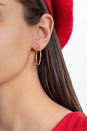 Maison de la Bijouterie 18K Позолоченные Серьги/ 202230