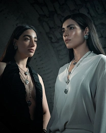 Silver Necklace "Shurishkan" / CD081