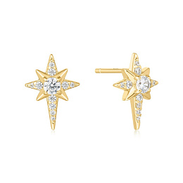Ania Haie 14K Ոսկեպատ Արծաթյա Ականջօղ/ E065-02G