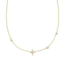Ania Haie 14K Ոսկեպատ Արծաթյա Վզնոց/ N065-02G