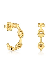 TOUS Արծաթյա 18K Ոսկեպատ Ականջօղ/1004222100