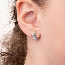 Disney Children's Silver Earring/ ES00037SRHL