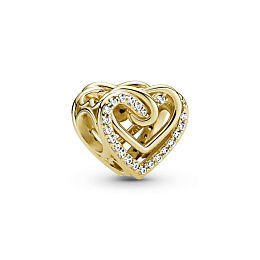 PANDORA Moments 14K Gold Plated Silver Charm/ 769270C01