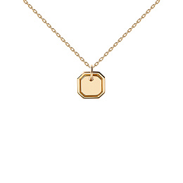 PDPAOLA 18K Gold Plated Silver Necklace/ CO01-435-U