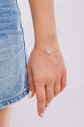 Ania Haie 14K Ոսկեպատ Արծաթյա Թևնոց/ B054-02G