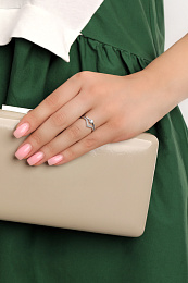 L'atelier Precieux Серебряное Кольцо/ 1241110-50