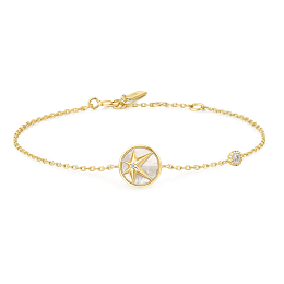Ania Haie 14K Gold Plated Silver Bracelet/ B065-02G