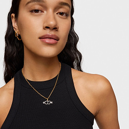 TOUS 18K Gold Plated Silver Pendant/ 1004324900
