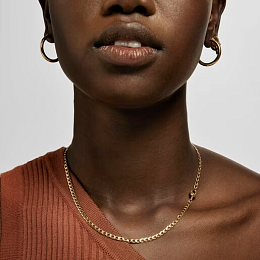 TOUS 18K Gold Plated Silver Necklace/ 311692560
