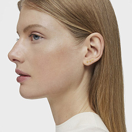 TOUS 18K Gold plated Silver Earring/ 018153580