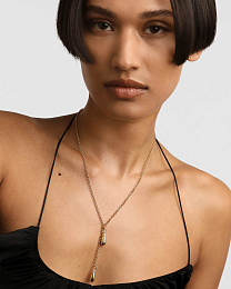 PDPAOLA 18K Gold Plated Silver Necklace/ CO01-782-U
