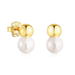 TOUS 18K Gold plated Silver Earring/ 111233610