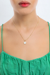 Ania Haie 14K Ոսկեպատ Արծաթյա Վզնոց/ N030-03G