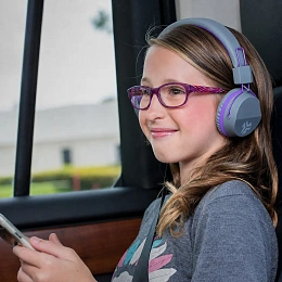 Jlab Headphones JBuddies Studio Kids Wireless Grey/Purple/ 58094