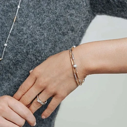 Ti Sento Gold Plated Silver Bracelet/ 23069ZY