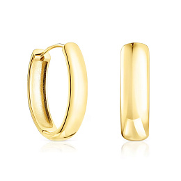 TOUS 18K Gold plated Silver Earring/ 111183530
