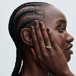 PANDORA Game of Thrones 14K Ոսկեպատ Արծաթյա Մատանի/ 163136C01-56