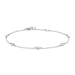 Blush 14K White gold Bracelet/ 2237WZI