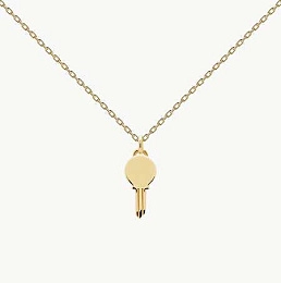 PDPAOLA 18K Gold Plated Silver Necklace/ CO01-245-U