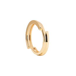 PDPAOLA 18K Gold Plated Silver Ring/ AN01-898-14