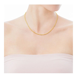 TOUS Серебряное ожерелье с позолотой 18K/511902630