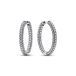 PANDORA Timeless Silver Earring/ 293016C01