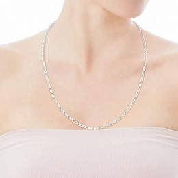 TOUS Silver Necklace/ 911902520