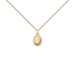 PDPAOLA 18K Gold Plated Silver Necklace/ CO01-247-U