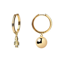 PDPAOLA 18K Gold Plated Silver Earring/ AR01-507-U