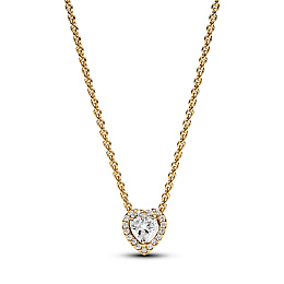 PANDORA Timeless серебряное ожерелье с покрытием 14К золота/ 368425C01-45