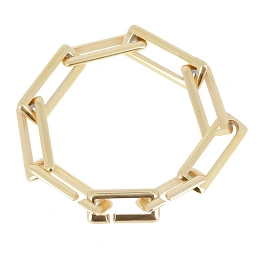 Zag Bijoux 24K Gold Plated Stainless Steel Surgical Bracelet/ SBS24492-01UNI