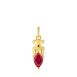 TOUS 18K Gold Plated Pendant/1004338200