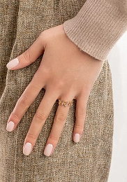 Maison de la Bijouterie 18K Ոսկեպատ բրասս Մատանի/ 2223210-56