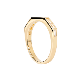 PDPAOLA 18K Gold Plated Silver Ring/ AN01-A04-12