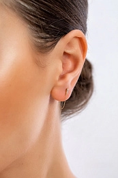 Ania Haie 14K Ոսկյա Ականջօղ/ EAU001-17YG